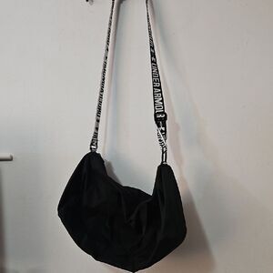 Under Armour Black Shoulder Bag with White Strap